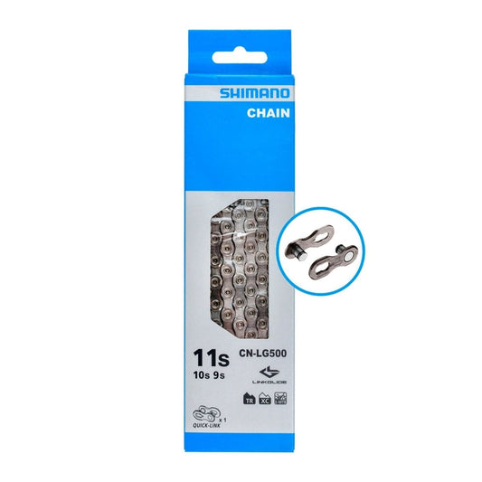 Cadena Shimano CN-LG500 Linkglide, 9/10/11 Vel., 138 Eslabones - FIERRIDE