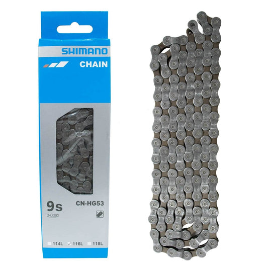 Cadena Shimano Deore CN-HG53, 9 Vel., 116 Eslabones - FIERRIDE