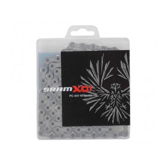 Cadena SRAM Eagle X01 HollowPin 126 Links Plateado MTB - FIERRIDE