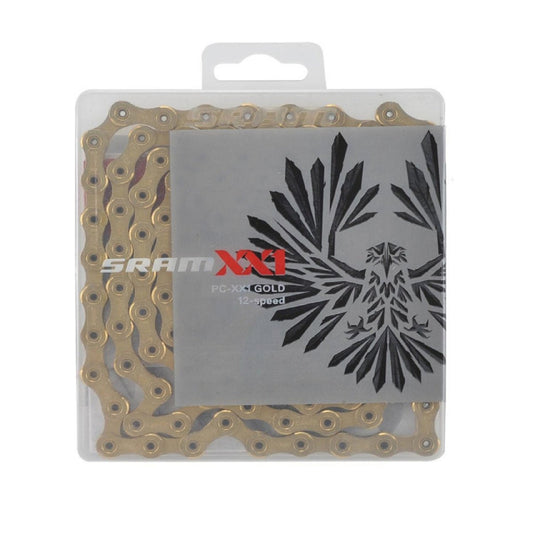 Cadena SRAM Eagle XX1 Hollow Pin 126L Dorada | 12v MTB - FIERRIDE