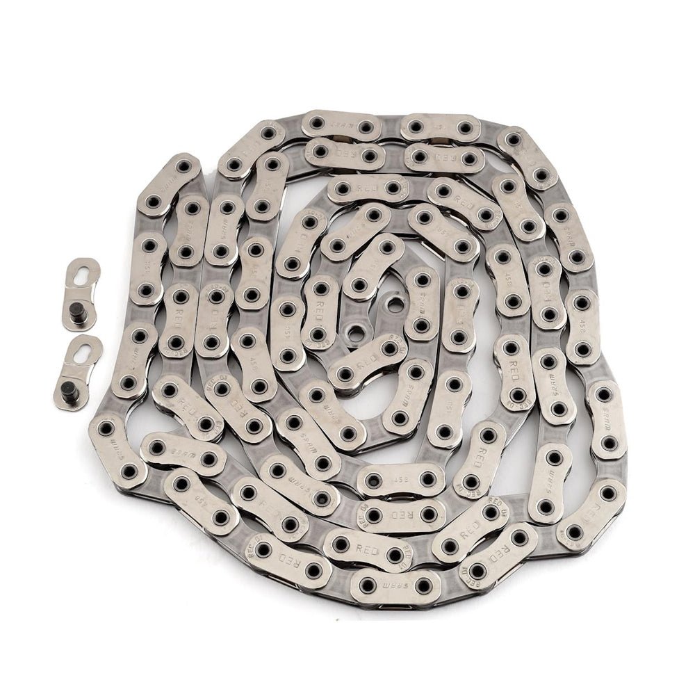 Cadena SRAM RED AXS Flattop D1 12V 114 Links Plateado - FIERRIDE