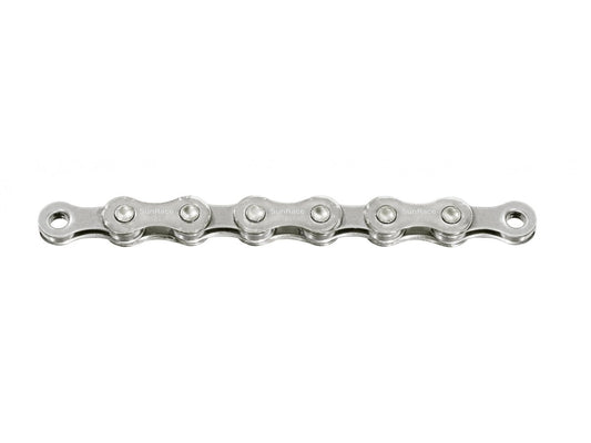 Cadena SunRace CN12A 12V 126 eslabones plateada - FIERRIDE