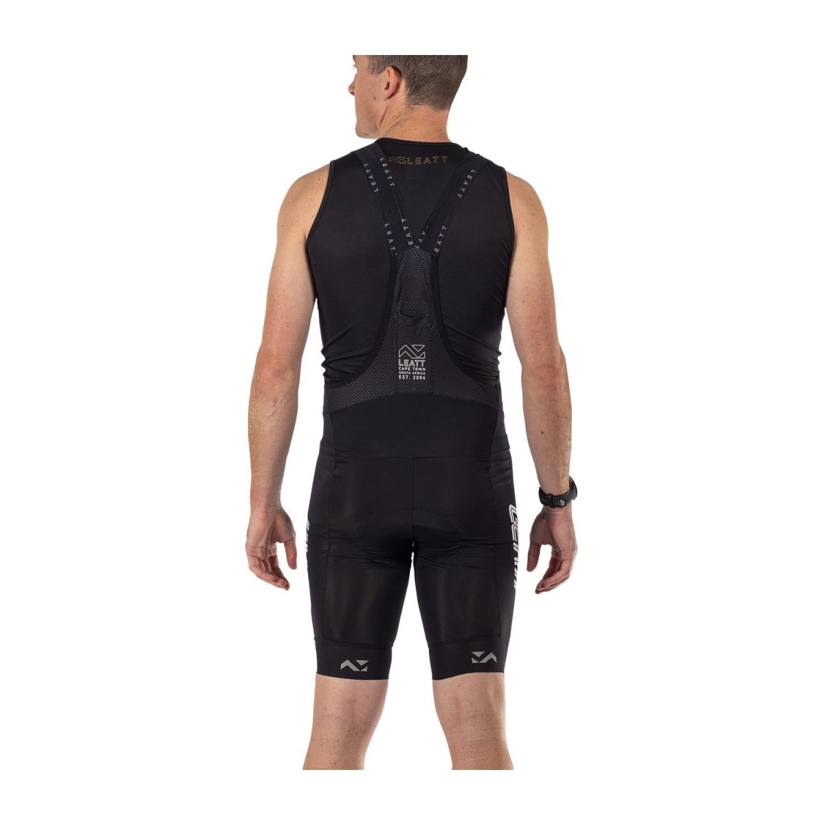 Calza Leatt Bib Endurance 6.0 V25 Negro XL/US36/EU54 - FIERRIDE