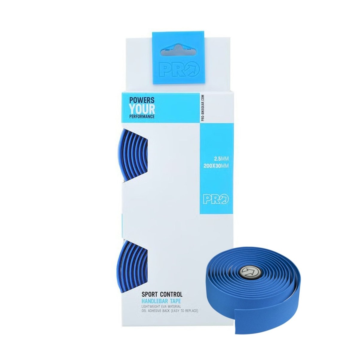 Cinta de Manubrio PRO Sport Control con Tiras y Tapones - FIERRIDE