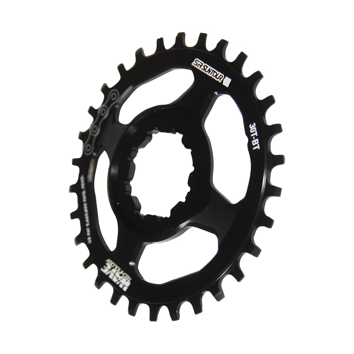 Corona SR Suntour Aion Auron Aluminio 30T Negro MTB - FIERRIDE