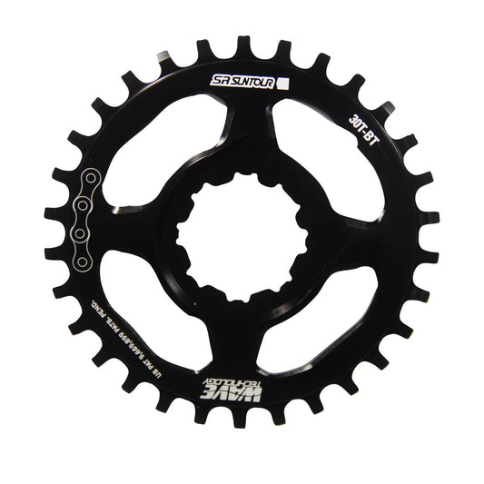 Corona SR Suntour Aion Auron Aluminio 30T Negro MTB - FIERRIDE