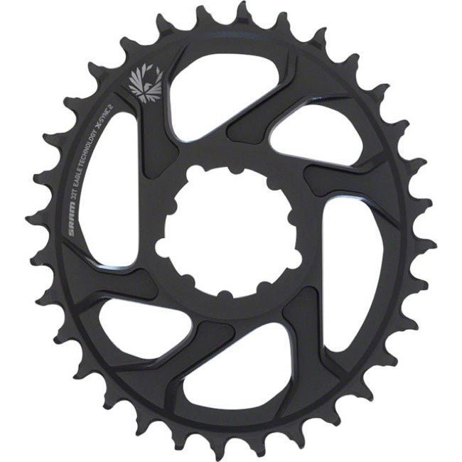 Corona SRAM Eagle X-Sync 2 B1 Oval DM3 3mm Offset Aluminio Negro 32T - FIERRIDE