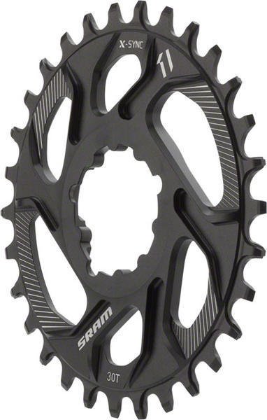 Corona SRAM X-Sync A1 11V DM3 3mm Offset Aluminio Negro 30T - FIERRIDE