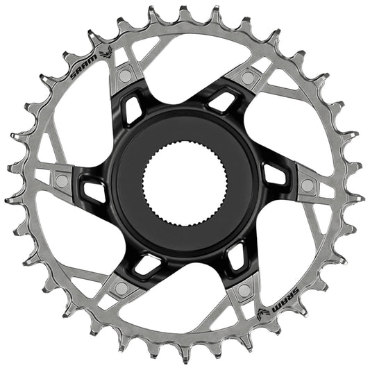 Corona SRAM XX D1 T-Type DM Shimano Steps Aluminio Negro 36T - FIERRIDE