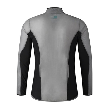 Cortaviento Shimano Beaufort Wind Breaker Light Anthracite Gray XL - FIERRIDE