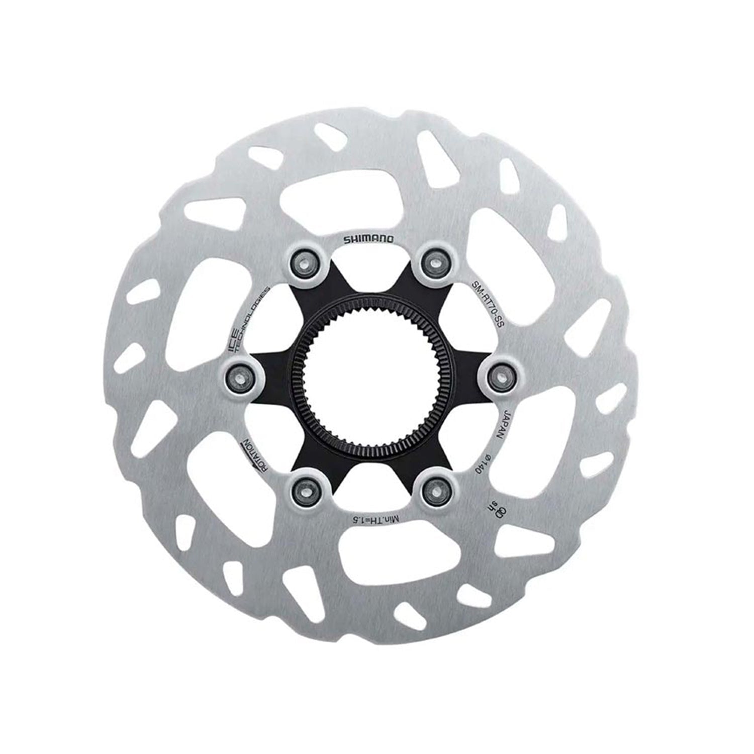 Disco rotor de freno Shimano SM - RT70 Center Lock 140 mm - FIERRIDE