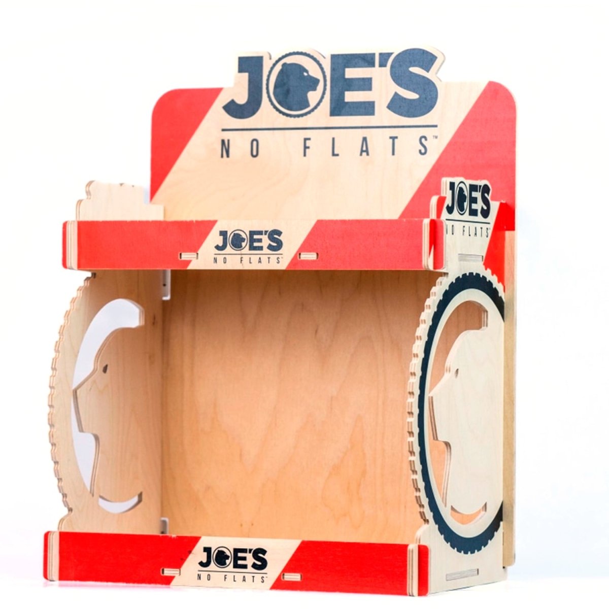 Exhibidor No Flats Mesón Madera - FIERRIDE