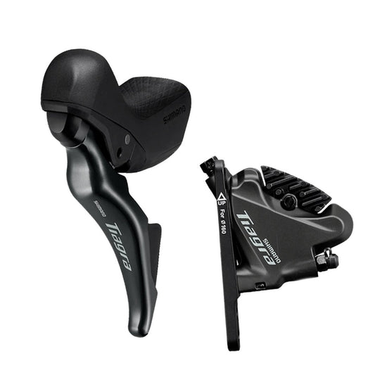 Freno Hid. SET BR4770KTST4725ST Shimano ST-4725 L BR-4770 F 160MM Rotor Resin SL 1800MM 1000MM Caja - FIERRIDE