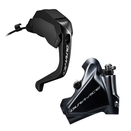 Freno Hid. SET BRR9270KTSTR9180 Shimano Dura-ace ST-R9180 L BR-R9270 F 160MM Rotor Resin PAD Caja - FIERRIDE