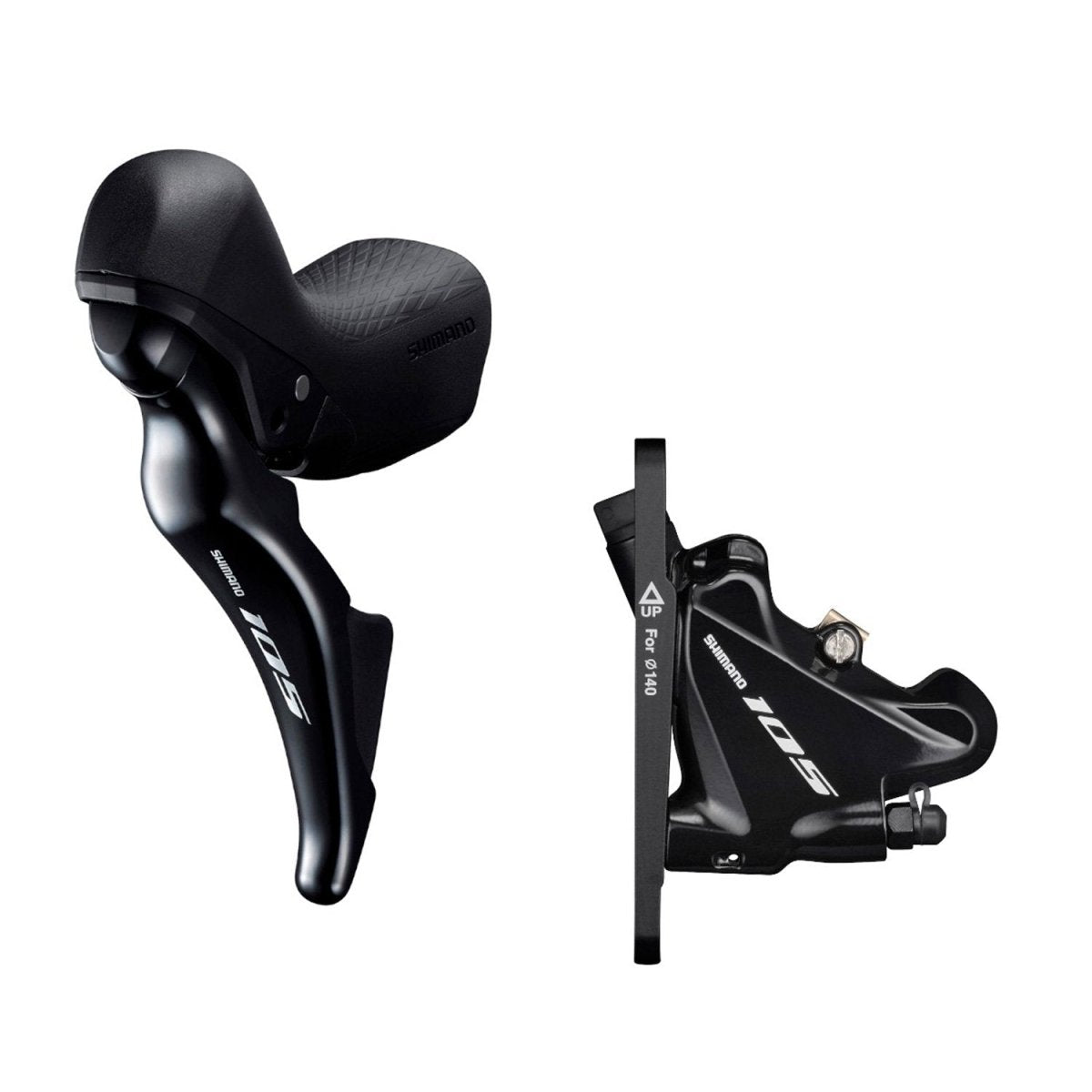Freno Hid.set BRR7025KITR7070SET Shimano ST-R7025 L BR-R7070 Front 140MM Resin 1800MM SM-BH90 Caja - FIERRIDE