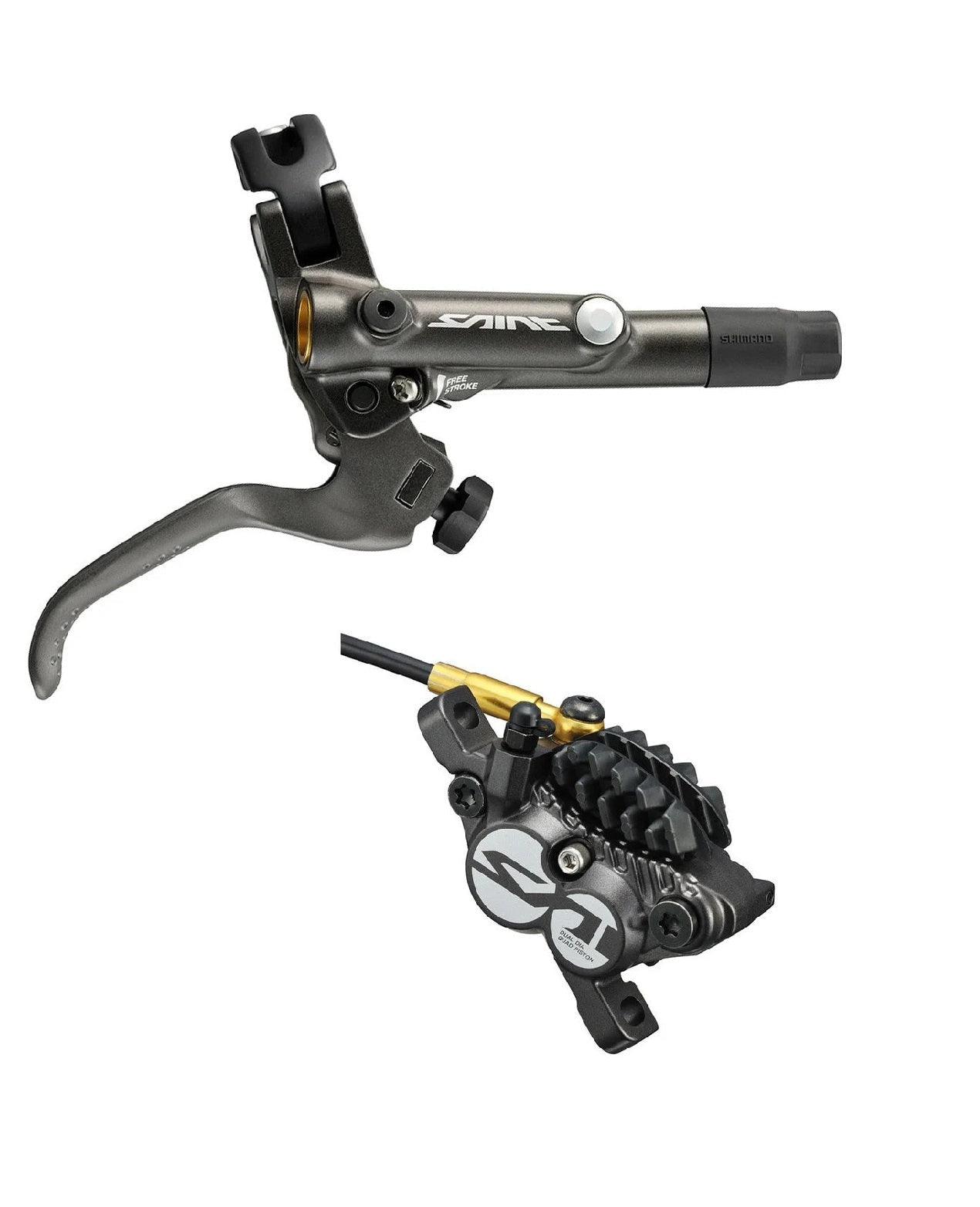 Freno trasero Shimano Saint BR - M820 4 pistones - FIERRIDE