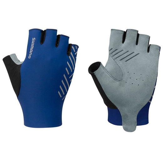 Guante Shimano Advanced para Ciclismo Hombre Azul Navy Talla M - FIERRIDE