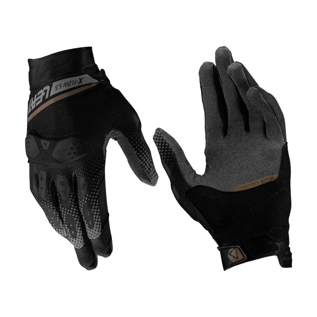 Guantes Leatt Moto ADV Cortos X-Flow 5.5 V25 Stealth L EU9 US10 - FIERRIDE