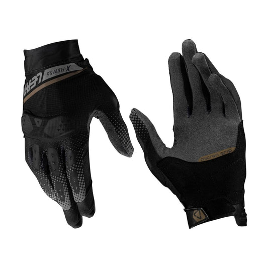 Guantes Leatt Moto ADV Cortos X-Flow 5.5 V25 Stealth L EU9 US10 - FIERRIDE