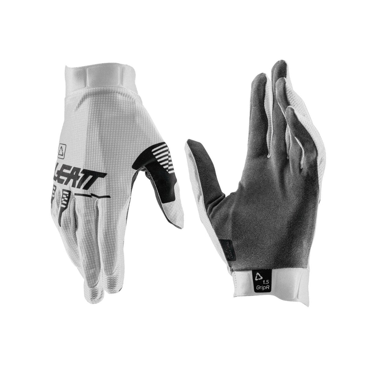 Guantes Leatt Moto GripR 1.5 Blanco - FIERRIDE