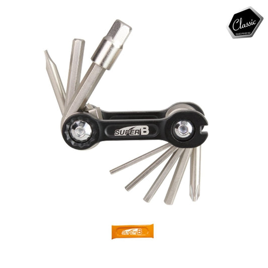 Herramienta Plegable 10 en 1 Super B TB-9870 Nara Clásica - FIERRIDE
