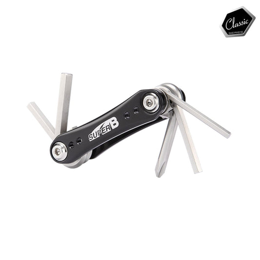 Herramienta Plegable 7 en 1 Super B TB-FD30 Clásica Gris - FIERRIDE