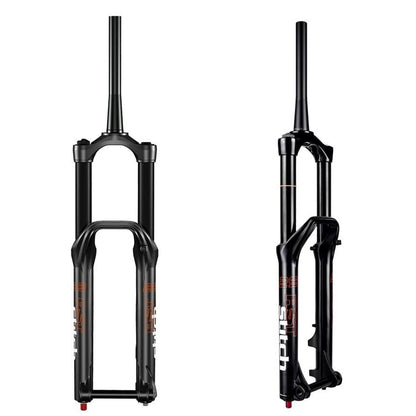 Horquilla RST Stitch 27.5 Tapered Coil Negra - FIERRIDE