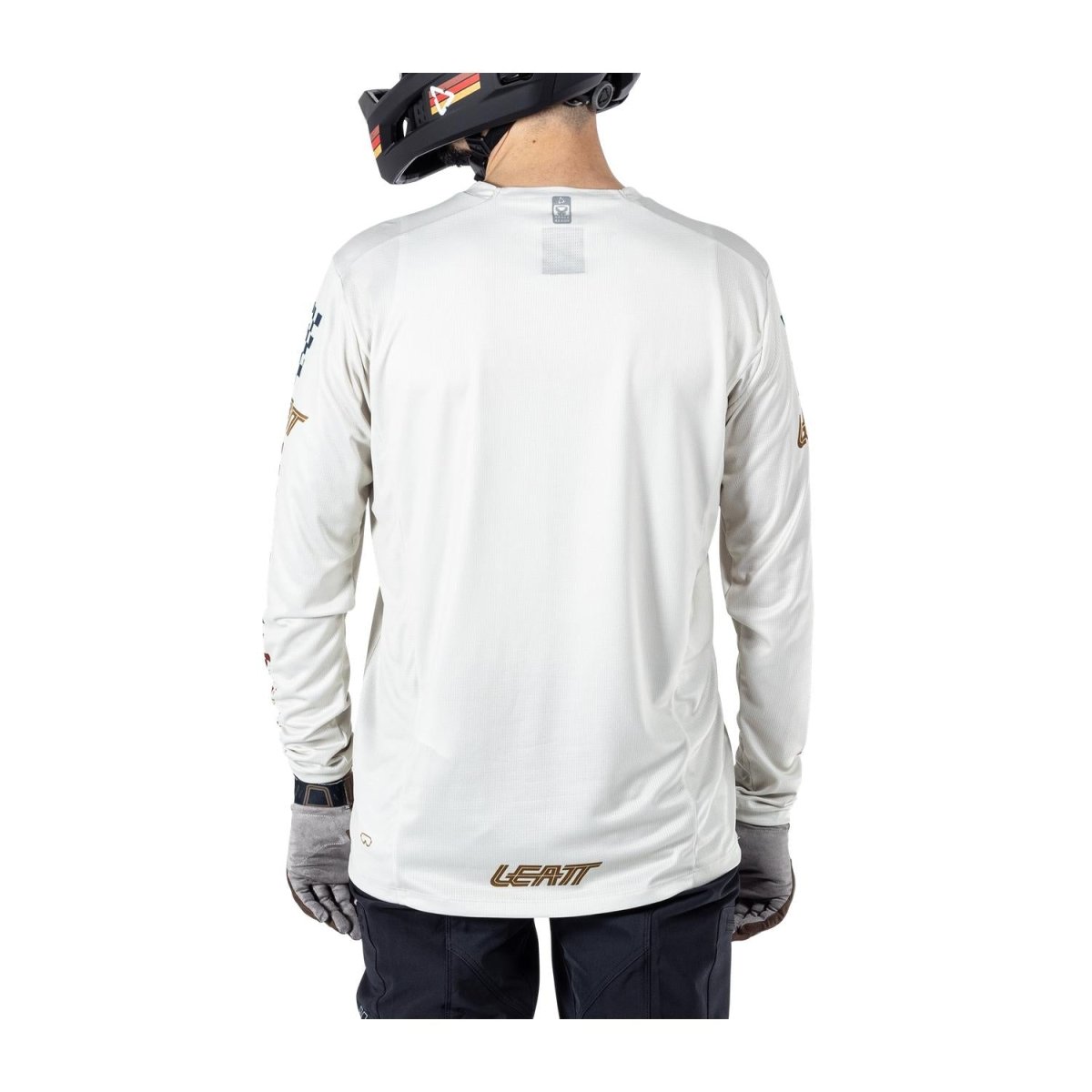 Jersey Leatt MTB Enduro 4.0 V25 Manga Larga Cream - FIERRIDE