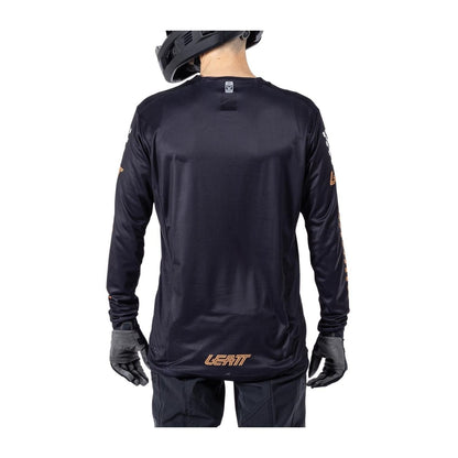Jersey Leatt MTB Enduro 4.0 V25 Manga Larga Negro - FIERRIDE