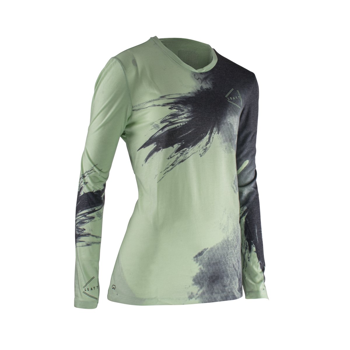 Jersey Leatt MTB Gravity 2.0 Manga Larga Mujer Mint - FIERRIDE