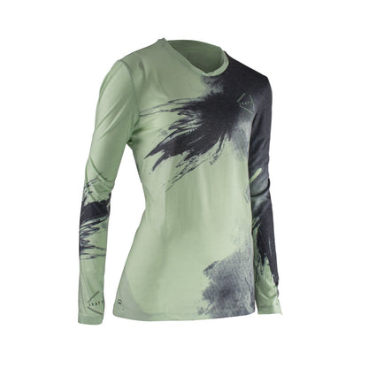 Jersey Leatt MTB Gravity 2.0 Manga Larga Mujer Mint - FIERRIDE