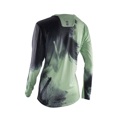 Jersey Leatt MTB Gravity 2.0 Manga Larga Mujer Mint - FIERRIDE