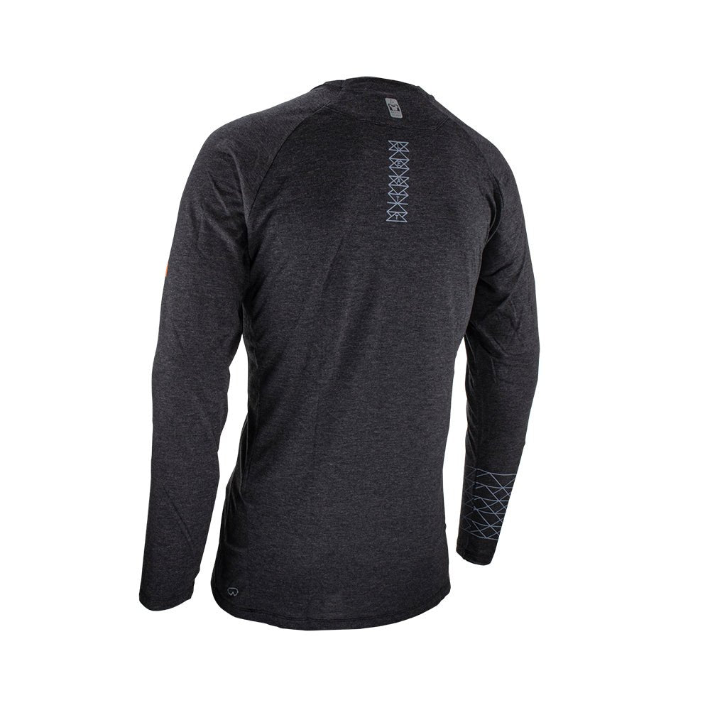 Jersey Leatt MTB Gravity 2.0 V23 Manga Larga Negro - FIERRIDE
