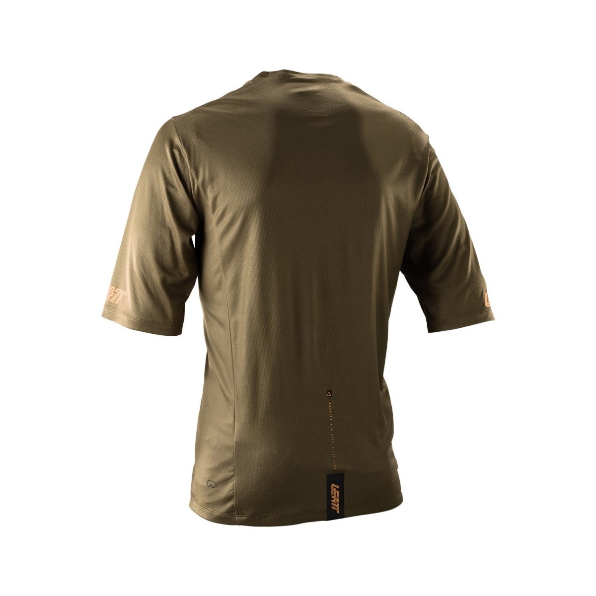 Jersey Leatt MTB Gravity 4.0 Manga Corta Café Arcilla XXL - FIERRIDE