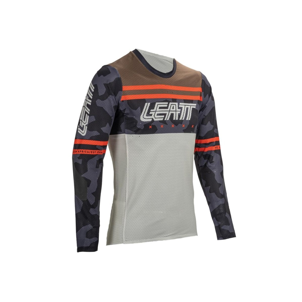 Jersey Leatt MTB Gravity 4.0 V25 Manga Larga Cream - FIERRIDE