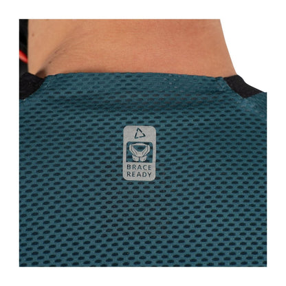 Jersey Leatt MTB Gravity 4.0 V25 Manga Larga Teal - FIERRIDE