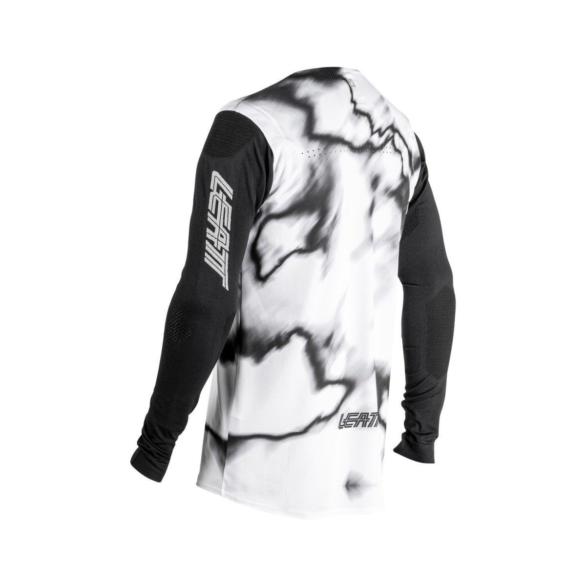 Jersey Leatt MTB Gravity 8.0 Heatmap Manga Larga Blanco - FIERRIDE