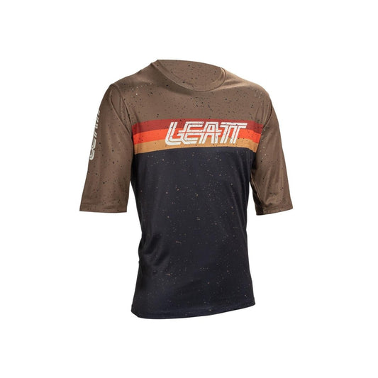 Jersey Leatt MTB Manga Corta Enduro 3.0 V25 Negro XS 36US - FIERRIDE