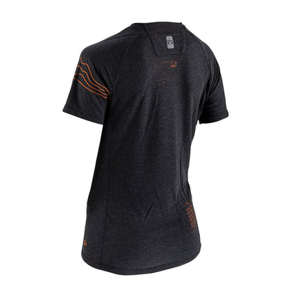 Jersey Leatt MTB Manga Corta Mujer AllMtn 2.0 Negro Talla - FIERRIDE