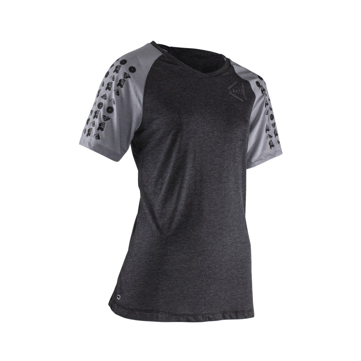 Jersey Leatt MTB Manga Corta Mujer AllMtn 2.0 V22 Negro - FIERRIDE
