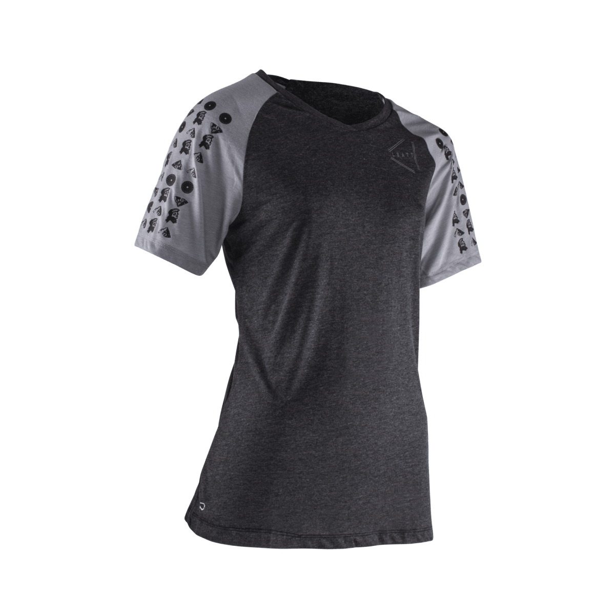 Jersey Leatt MTB Manga Corta Mujer AllMtn 2.0 V22 Negro - FIERRIDE