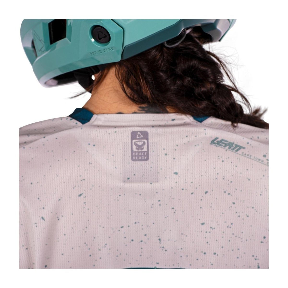 Jersey Leatt MTB Manga Corta Mujer Enduro 3.0 V25 Pistacho XS 2US - FIERRIDE