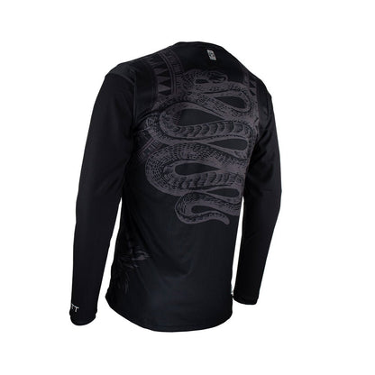 Jersey Leatt MTB Manga Larga Gravity 3.0 V23 Negro XS 36US 46EU - FIERRIDE