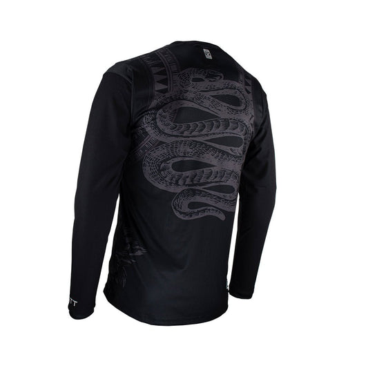 Jersey Leatt MTB Manga Larga Gravity 3.0 V23 Negro XS 36US 46EU - FIERRIDE