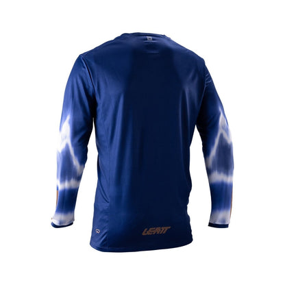 Jersey Leatt MTB Manga Larga Gravity 4.0 Azul Galaxia - FIERRIDE