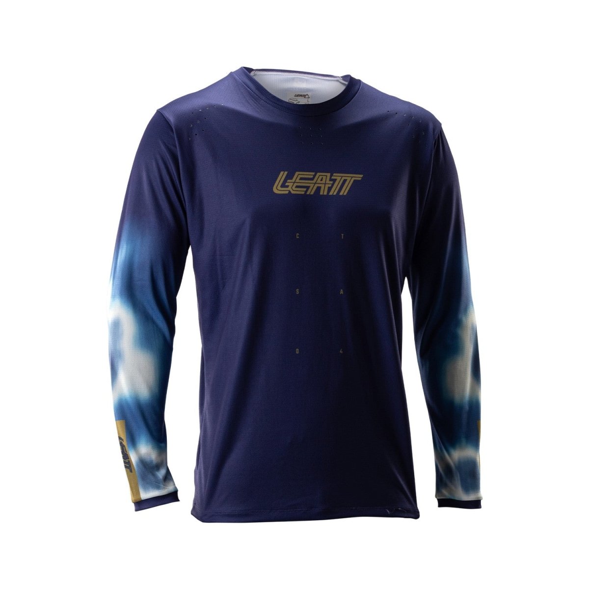 Jersey Leatt MTB Manga Larga Gravity 4.0 Azul Galaxia - FIERRIDE
