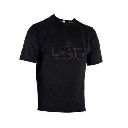 Jersey Leatt MTB Trail 1.0 V23 Manga Corta Negro - FIERRIDE