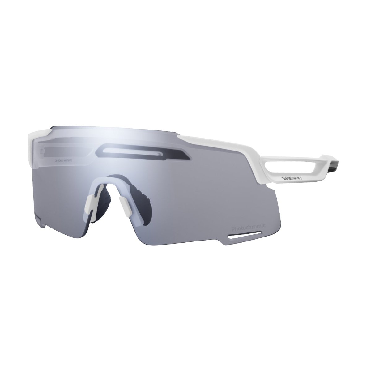 Lente Shimano Equinox Fotocromático Gris Mate Blanco MTB - FIERRIDE