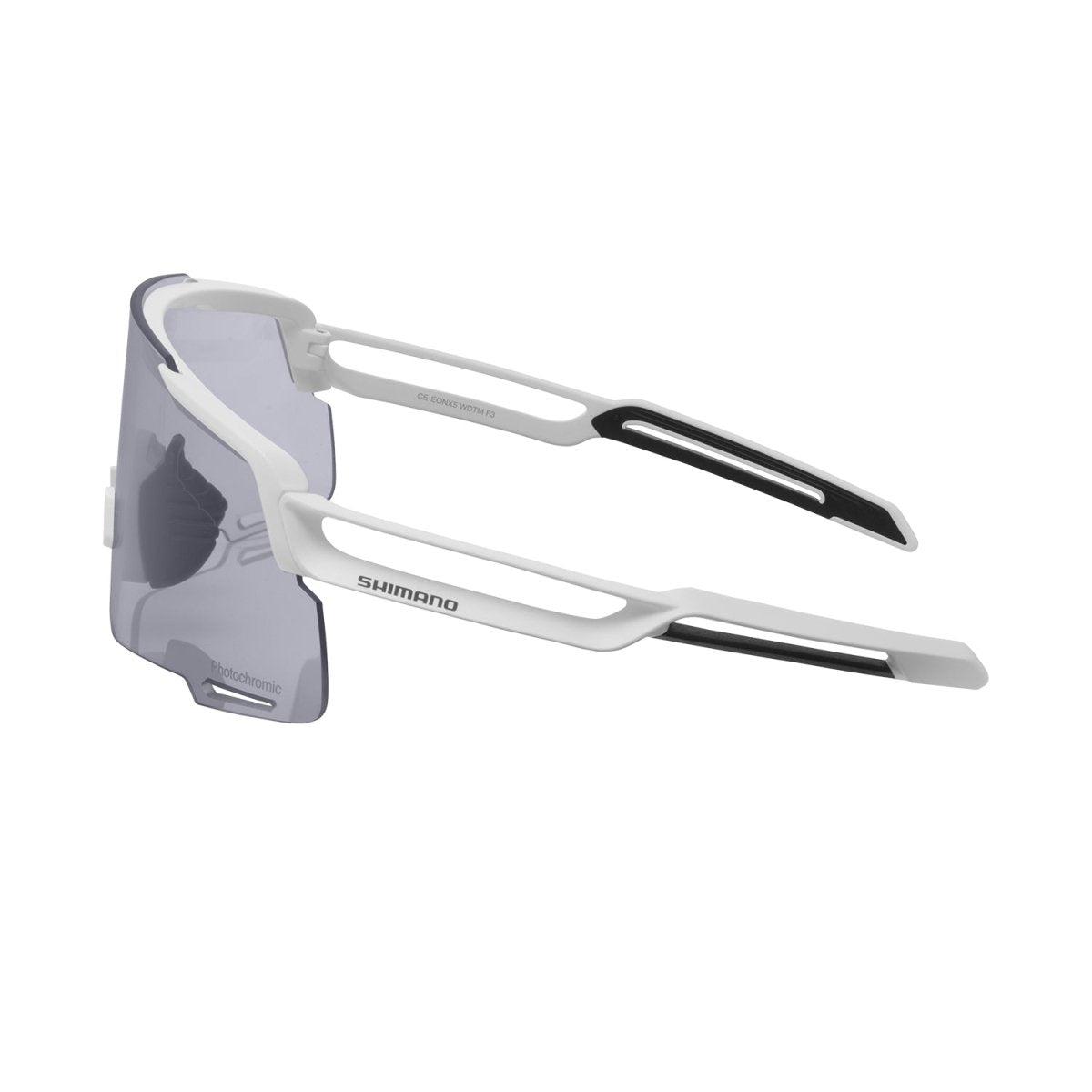 Lente Shimano Equinox Fotocromático Gris Mate Blanco MTB - FIERRIDE