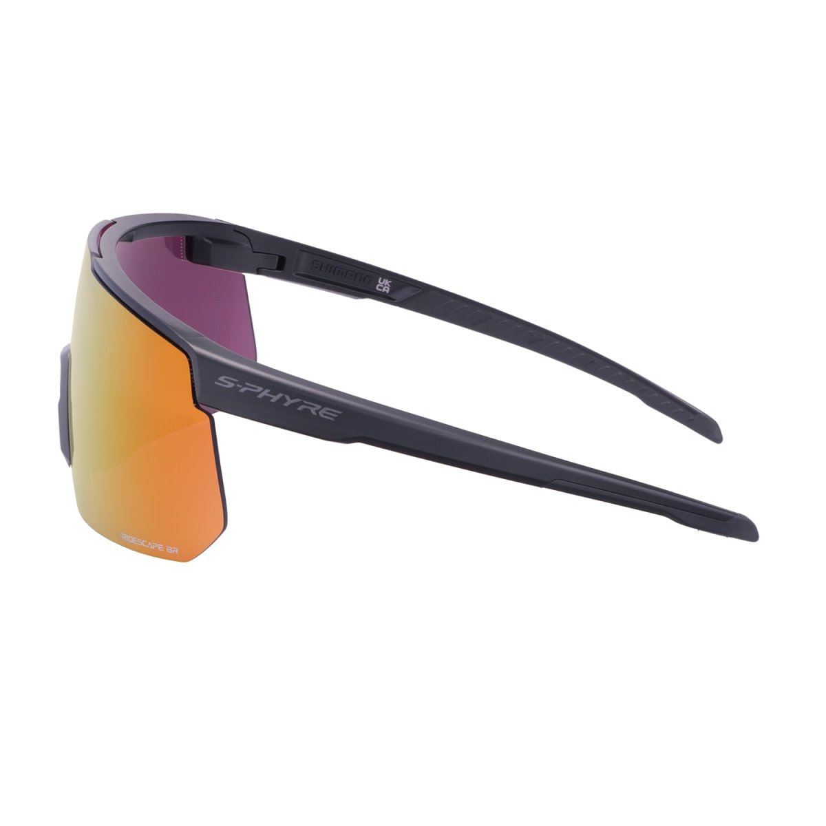 Lente Shimano S-Phyre RideScape Bright Matte Black | Ciclismo - FIERRIDE